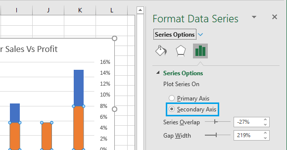 excel for mac add secondary axis